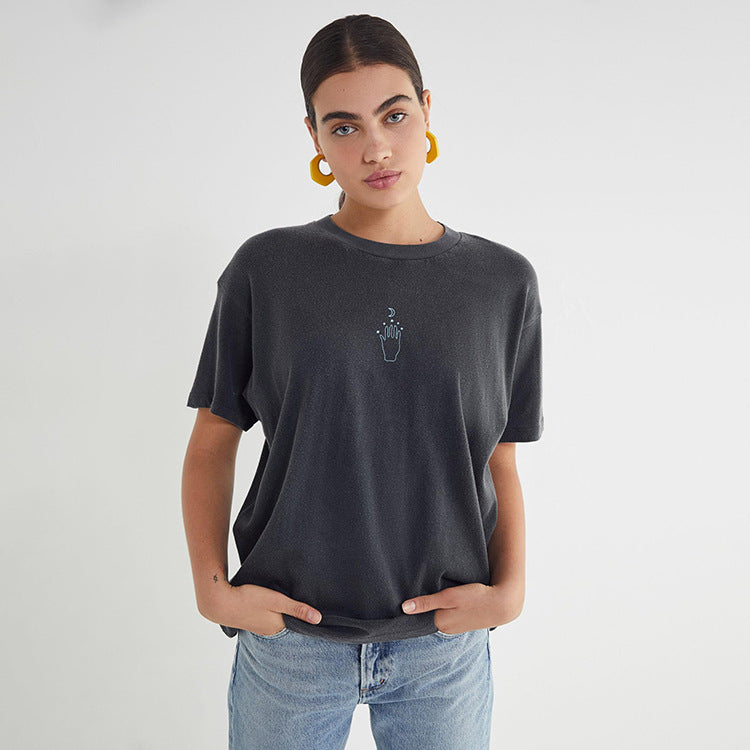 Printed women's top T-shirt