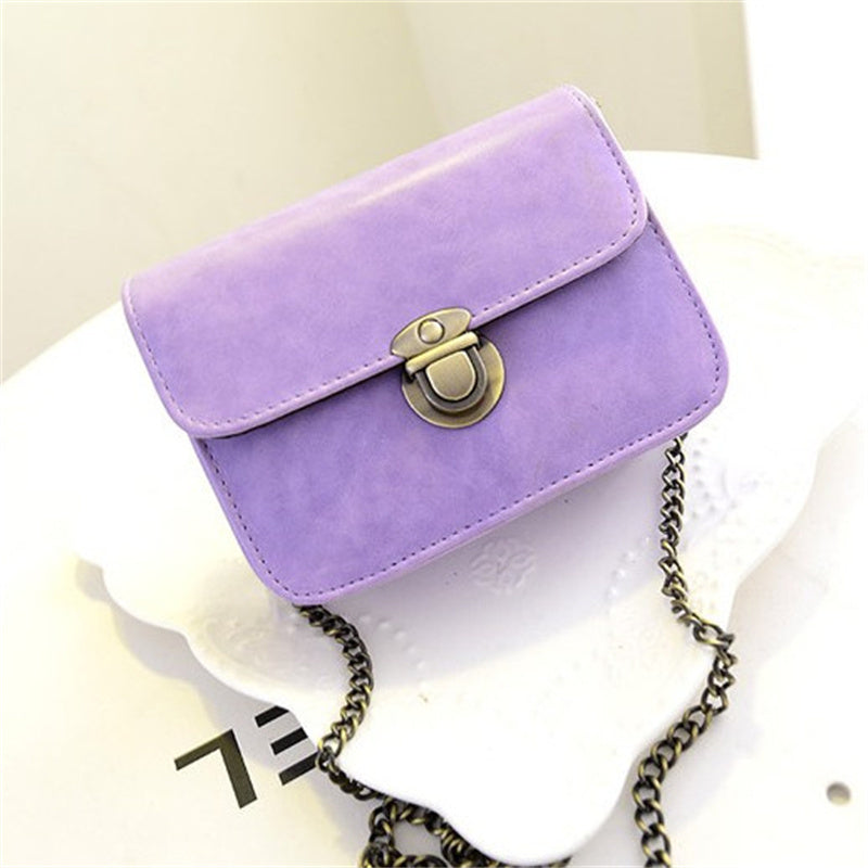 Women's Fashion Simple Casual Retro Chain Shoulder Crossbody Bag