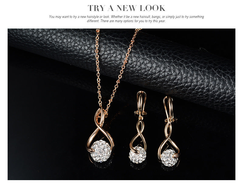 Jewelry Set Custom Shambhala Earring Necklace Set