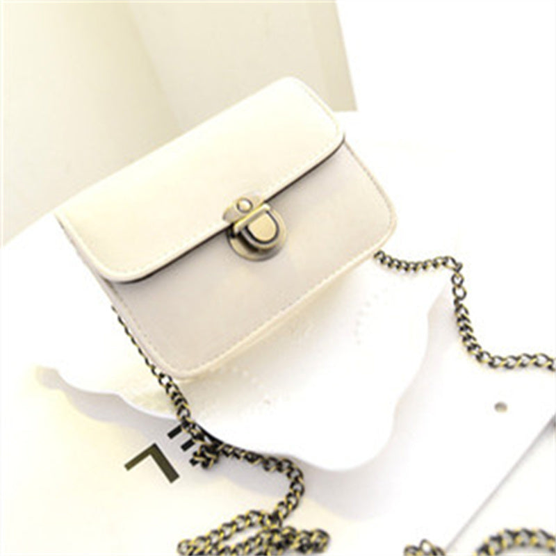 Women's Fashion Simple Casual Retro Chain Shoulder Crossbody Bag