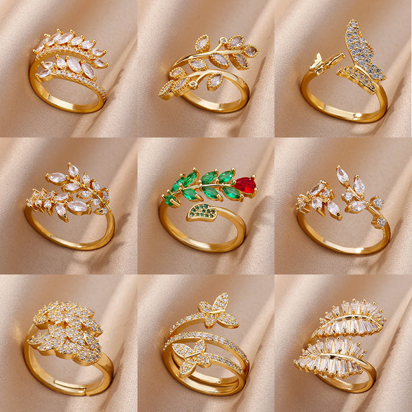 Simple Cold Style Design Sense Switchable Index Finger Ring