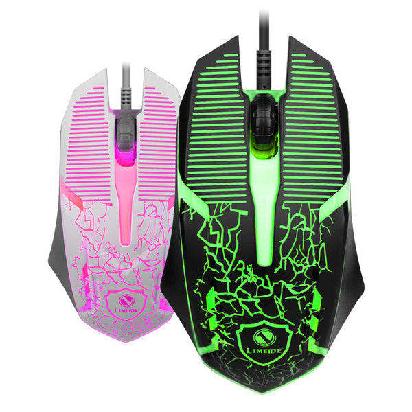 Limei 336 Wired Luminous Mouse Notebook Desktop Computer Business Mouse Office Game Usb Mouse