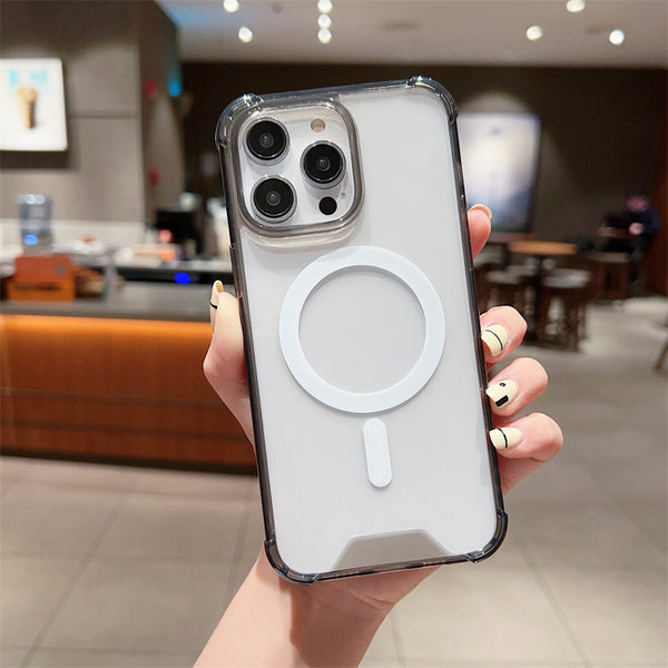 Creative Four-corner Drop-resistant Magnetic Phone Case