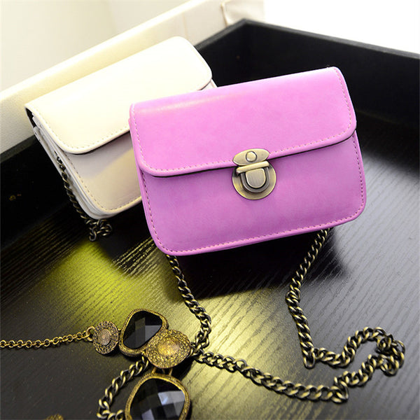 Women's Fashion Simple Casual Retro Chain Shoulder Crossbody Bag