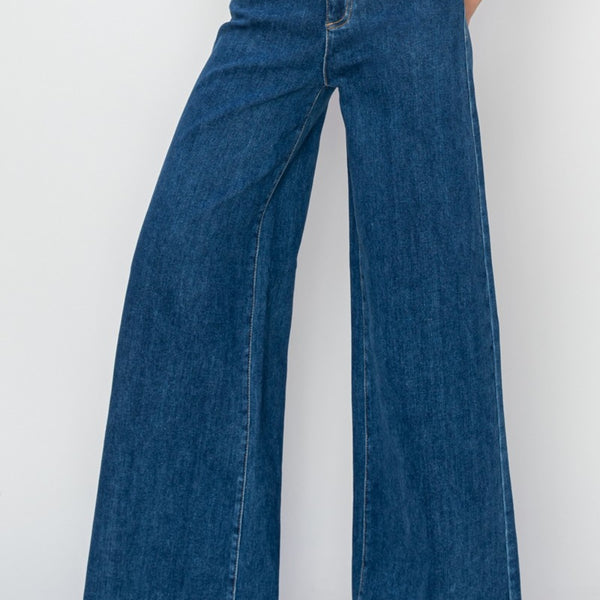 RISEN High Rise Palazzo Jeans