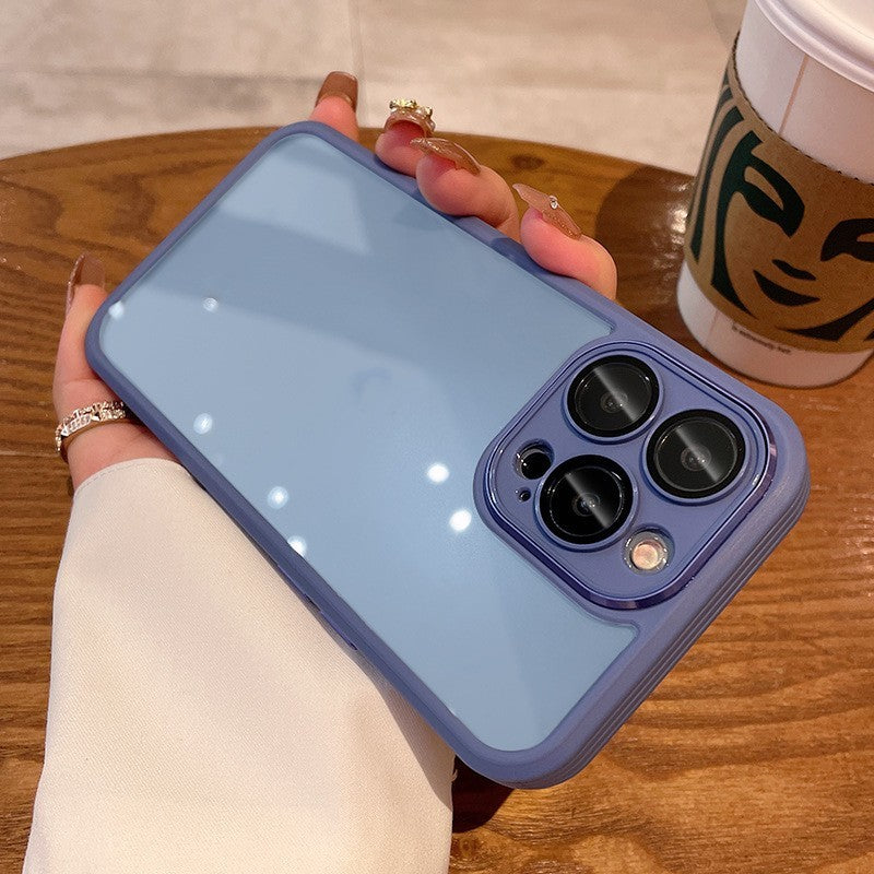 Comes With Lens Protector Transparent Protective Cover Phone Case