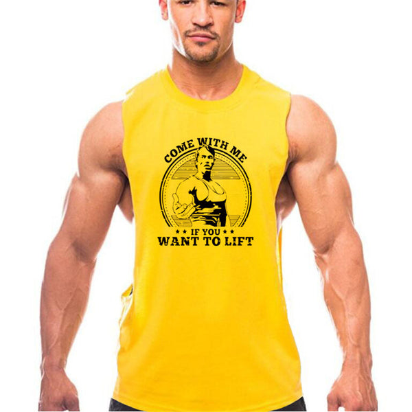 Mr Bodybuilding Sports Vest Men's Cotton Workout Clothes