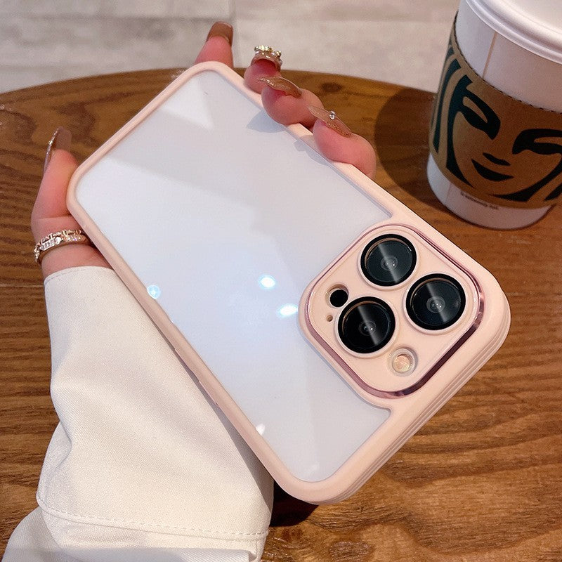 Comes With Lens Protector Transparent Protective Cover Phone Case