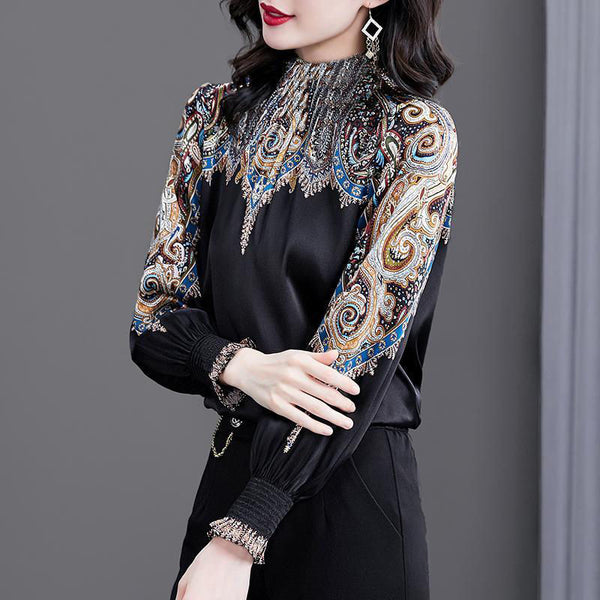 Women's Satin T-shirt Top Bottom Shirt