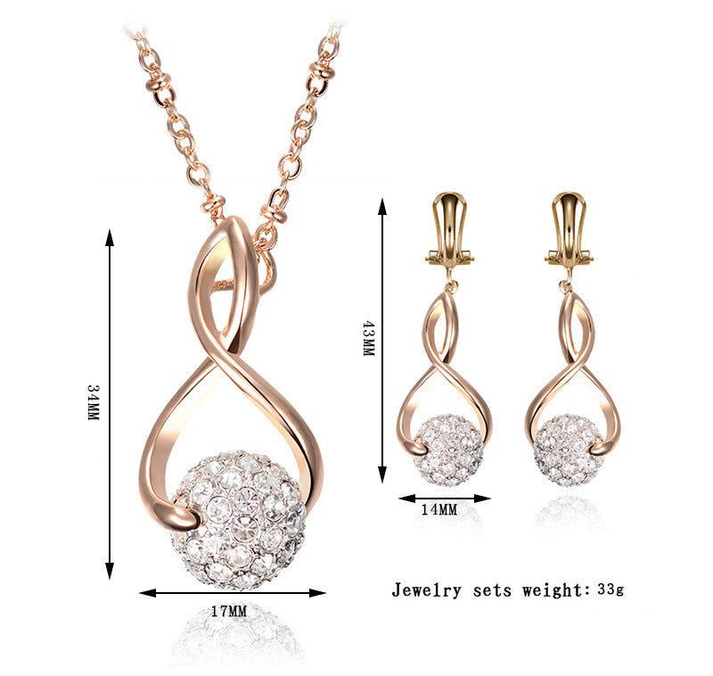 Jewelry Set Custom Shambhala Earring Necklace Set