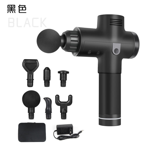 Factory Outlet Electric Massage Gun Massager Fascia Gun Fitness Equipment Massage Gun Printing LOGO