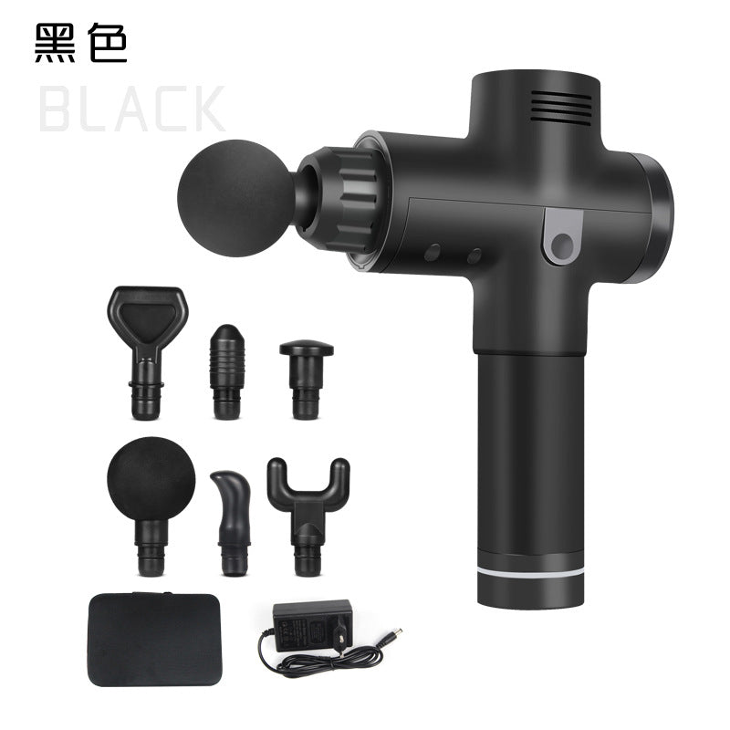 Factory Outlet Electric Massage Gun Massager Fascia Gun Fitness Equipment Massage Gun Printing LOGO