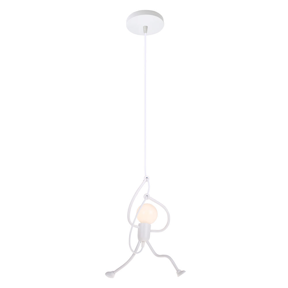 Nordic Simple Chandelier Restaurant Living Room Lighting Bedroom Creative American Style Little People Chandelier Art Home Lighting