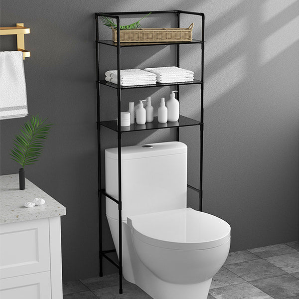 Double-layer Toilet Top Storage Rack Toilet Toilet Bathroom Storage Rack Punch-free Multifunctional Rack