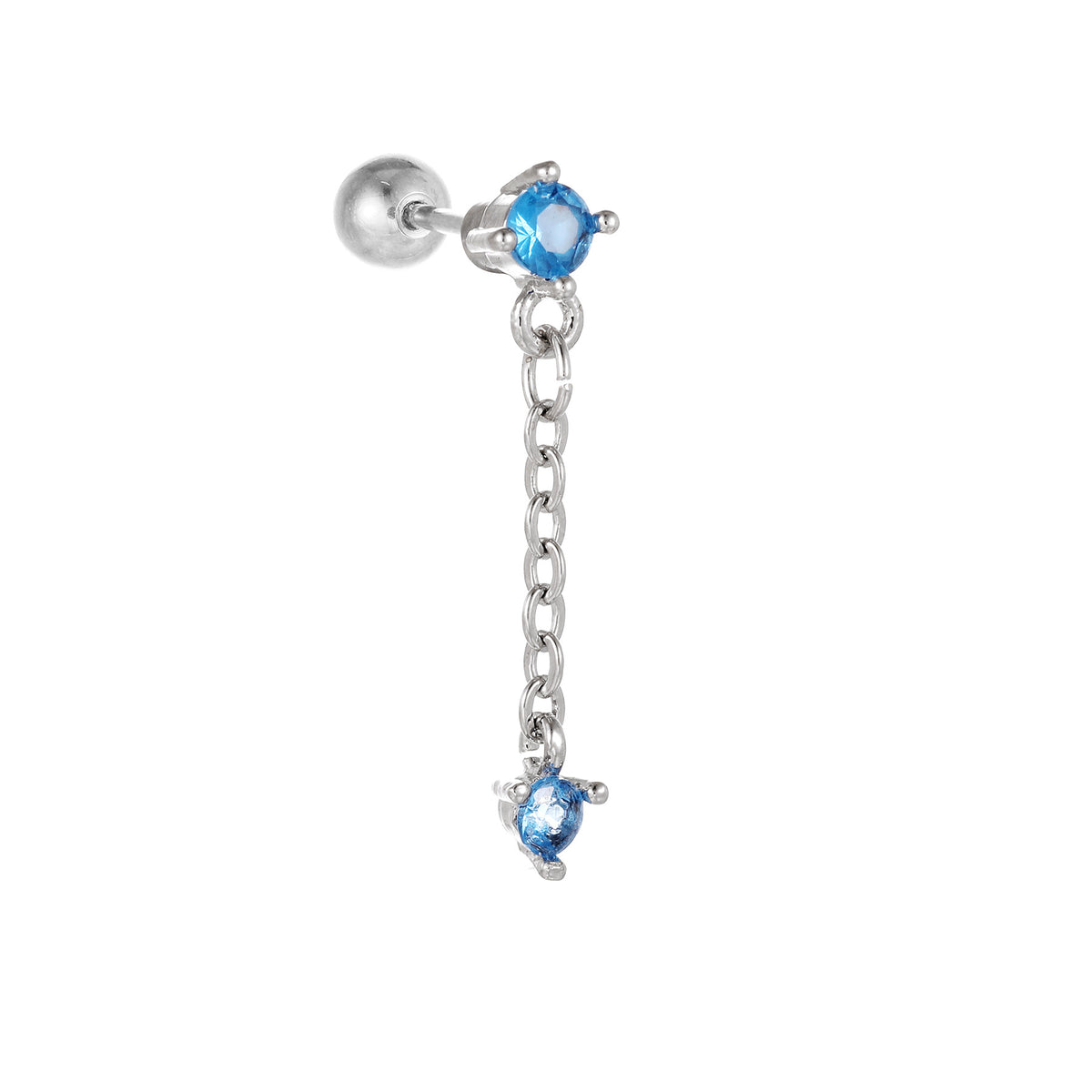 Fashion Jewelry Tassel Star Moon Micro Inlaid Zircon Earrings