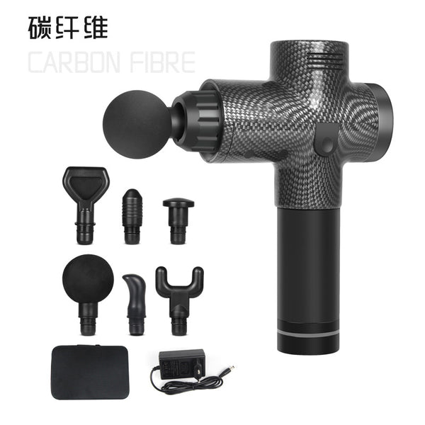 Factory Outlet Electric Massage Gun Massager Fascia Gun Fitness Equipment Massage Gun Printing LOGO