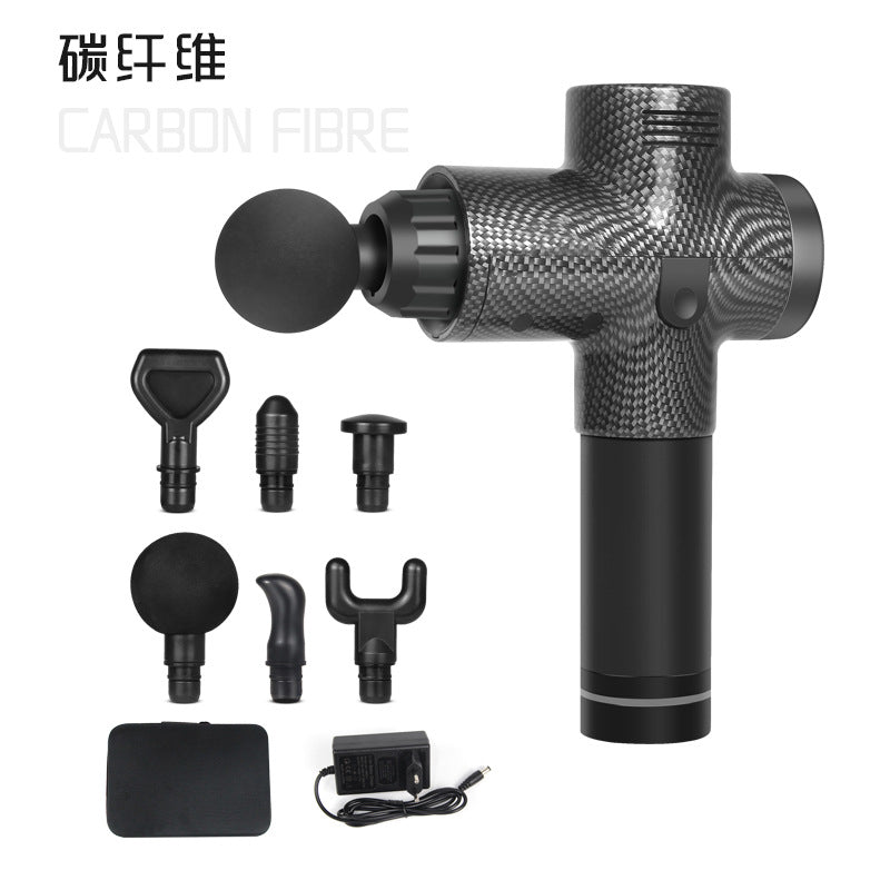 Factory Outlet Electric Massage Gun Massager Fascia Gun Fitness Equipment Massage Gun Printing LOGO