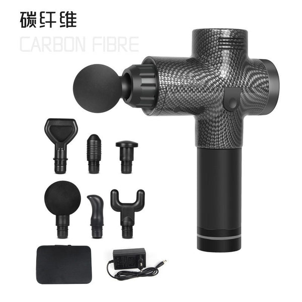 Factory Outlet Electric Massage Gun Massager Fascia Gun Fitness Equipment Massage Gun Printing LOGO
