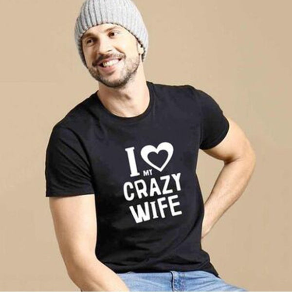 European And American Couples Short-sleeved T-shirts For Men And Women