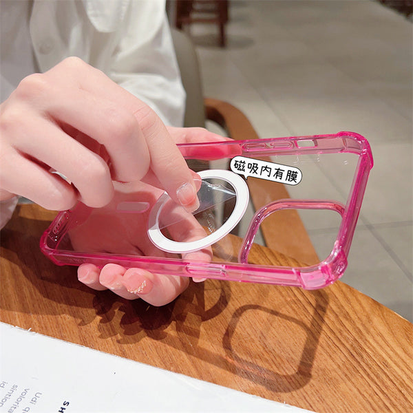 Creative Four-corner Drop-resistant Magnetic Phone Case